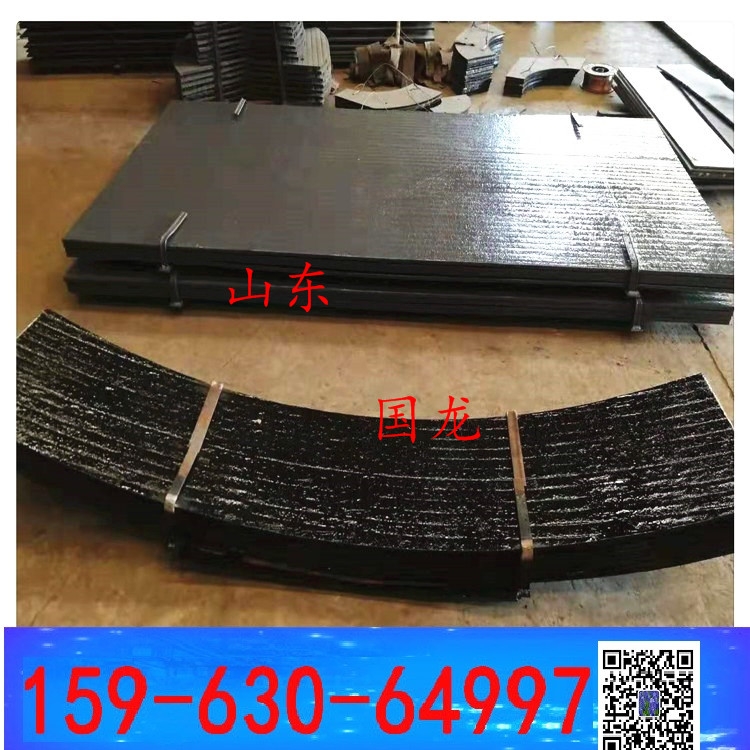 復(fù)合鋼板8+8mm 耐磨板襯板 6+6mm  12+8mm