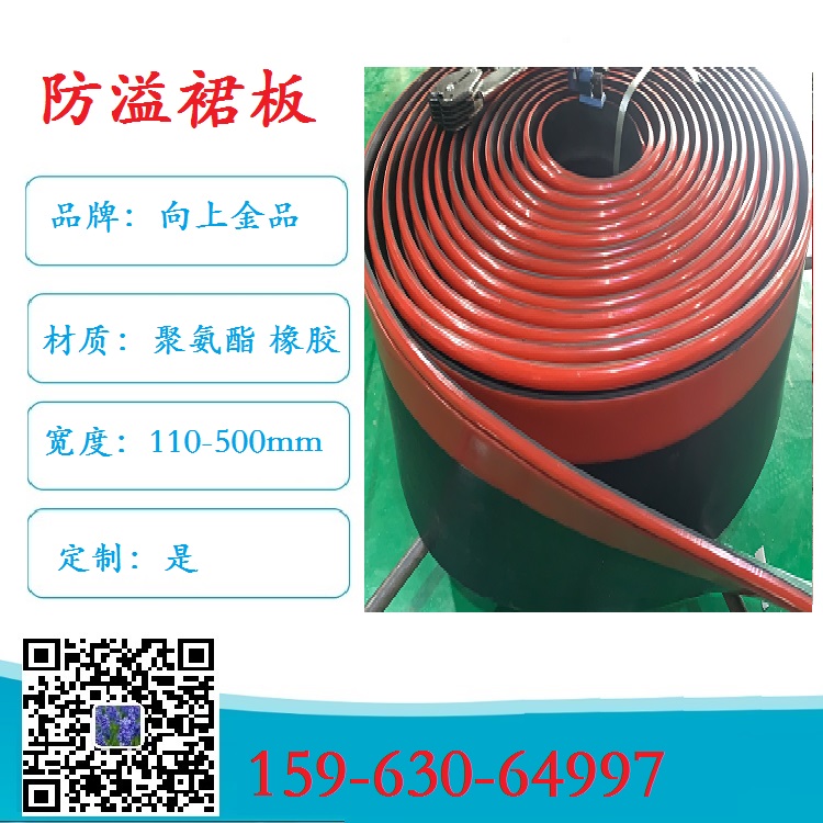 Y型防溢裙板  T型裙邊 導(dǎo)料槽的固定裙板擋護板300mm 280mm